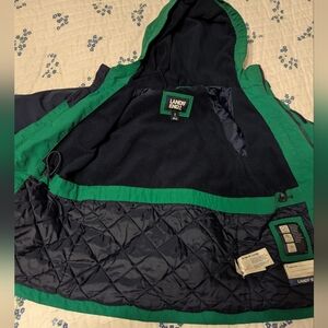 Lands' End Green and Navy Jacket